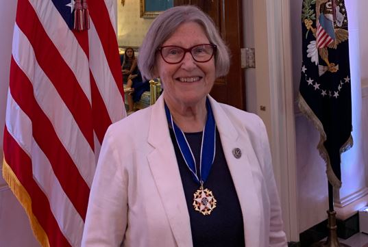 Sister Simone Campbell Receives Presidential Medal of Freedom
